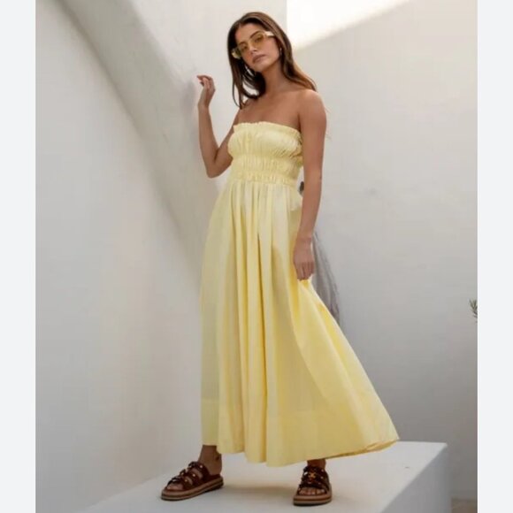 VRG GRL Summer In Capri Midi Dress - Picture 2 of 7